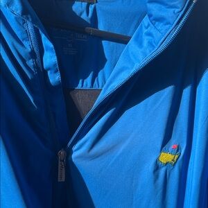 Masters Tech official Masters Vibrant Blue Golf Windbreaker
